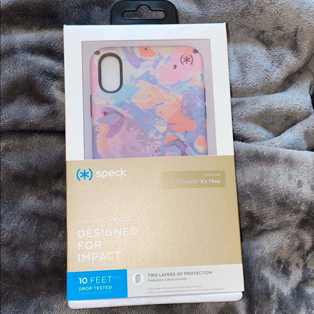 IPhone XS Max watercolors speck case